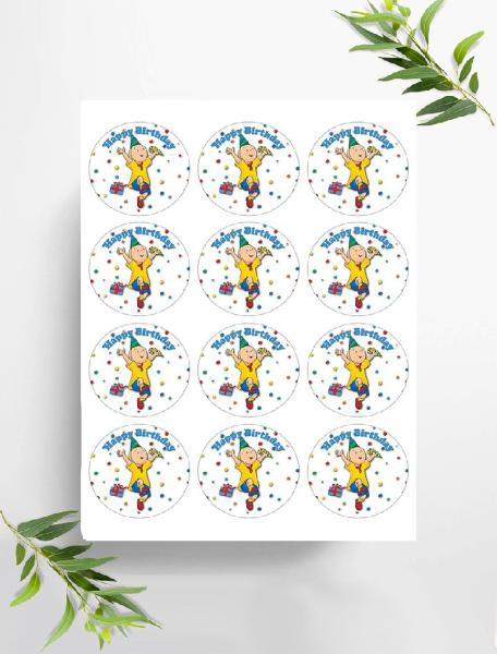 Caillou  Muffinaufleger, Ø ca. 6 cm, 0637x